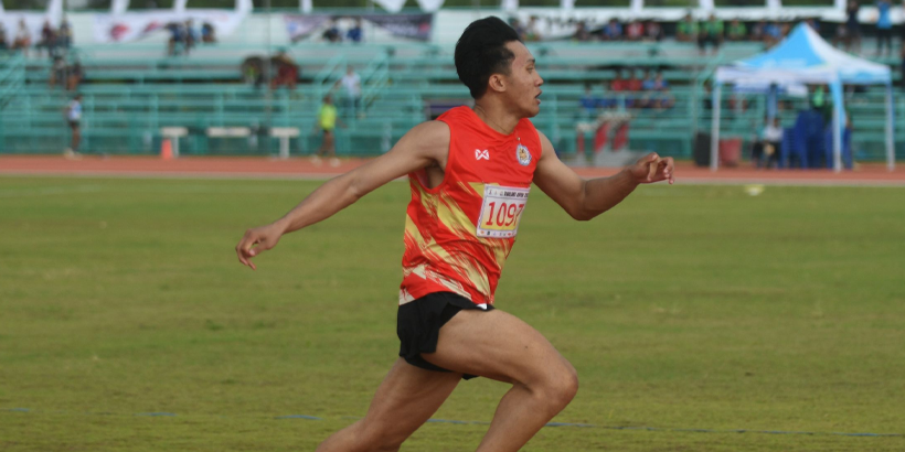 ภูริพล บุญสอน กรีฑาทีมชาติไทย คว้าแชมป์วิ่ง 100 เมตร สร้างสถิติขึ้นมาใหม่